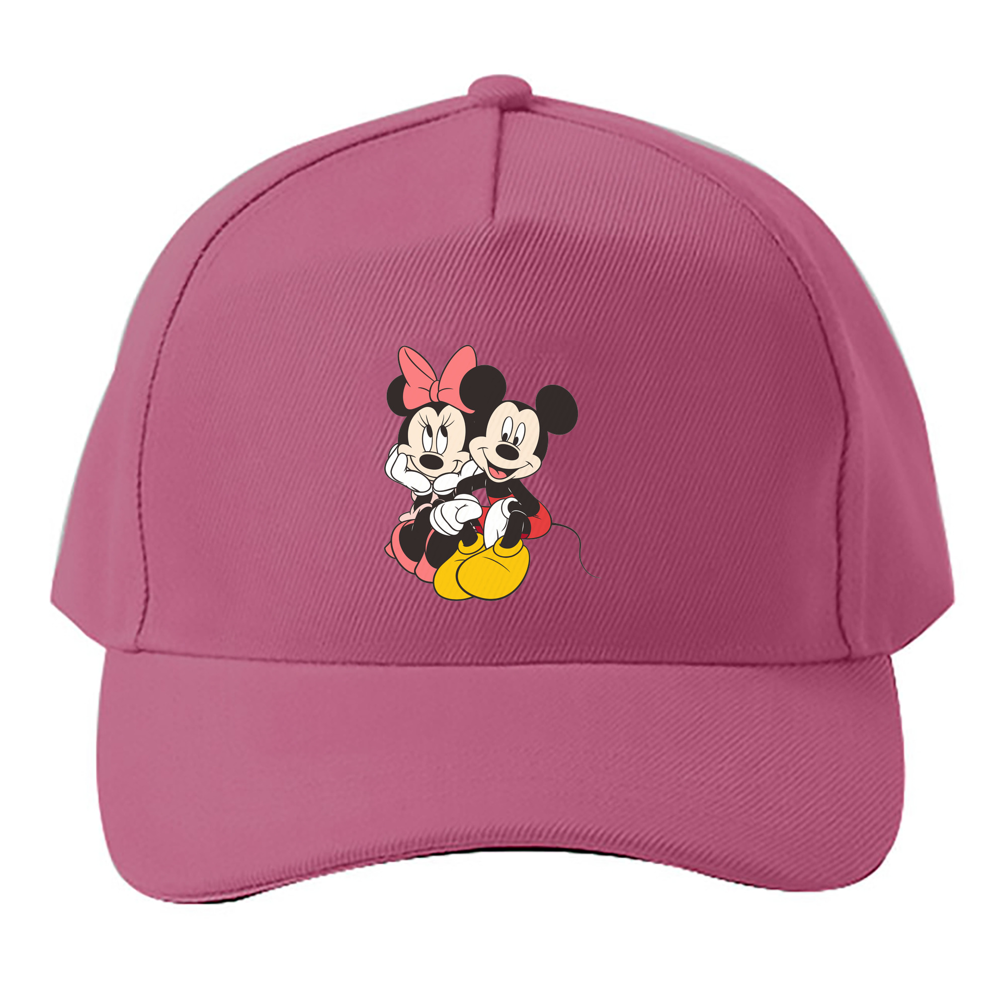 （画像用） ミッキーマウス Mickey Mouse ベースボールキャップ 綿100％ 男女兼用 帽子 スポーツ